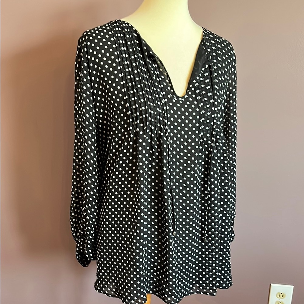 Tommy Hilfiger Polka Dot Blouse